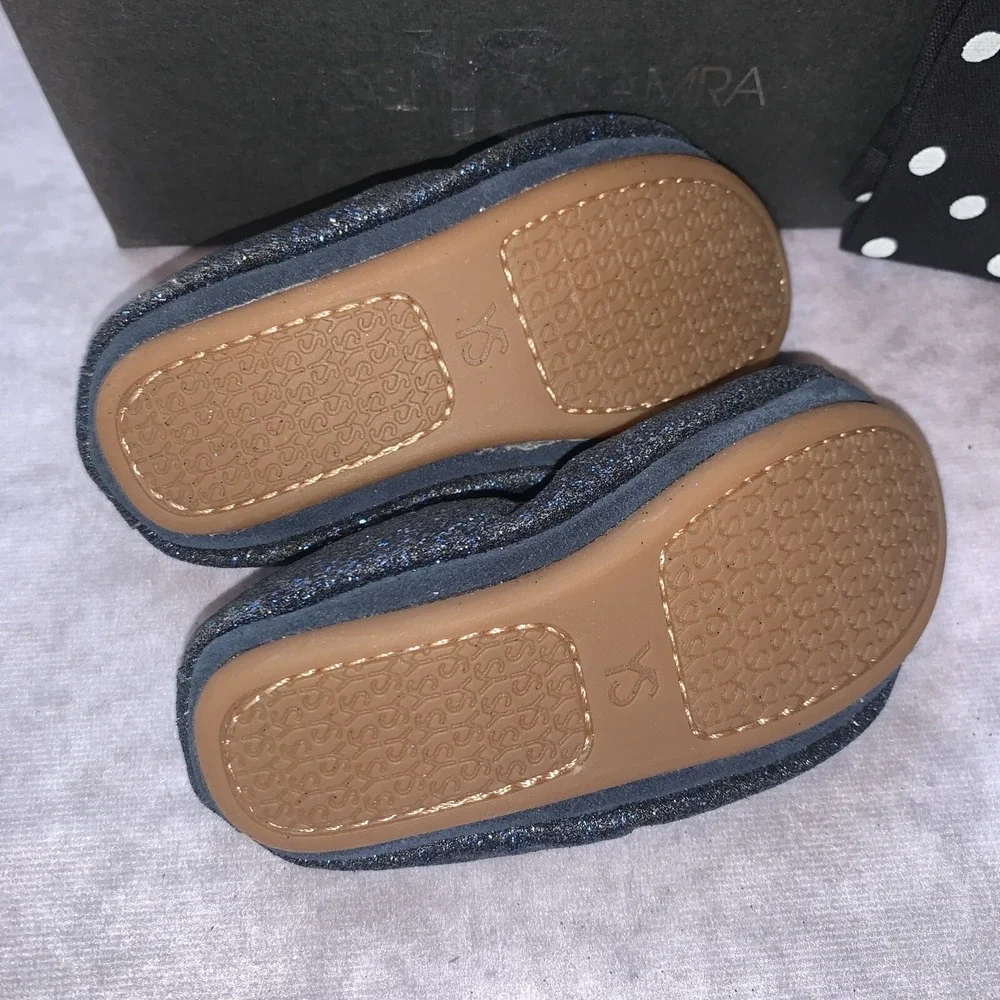 Yosi Samra Little Girl Shoes Size 6C Blue Ballet Flats Sapphire Sammie Run Small